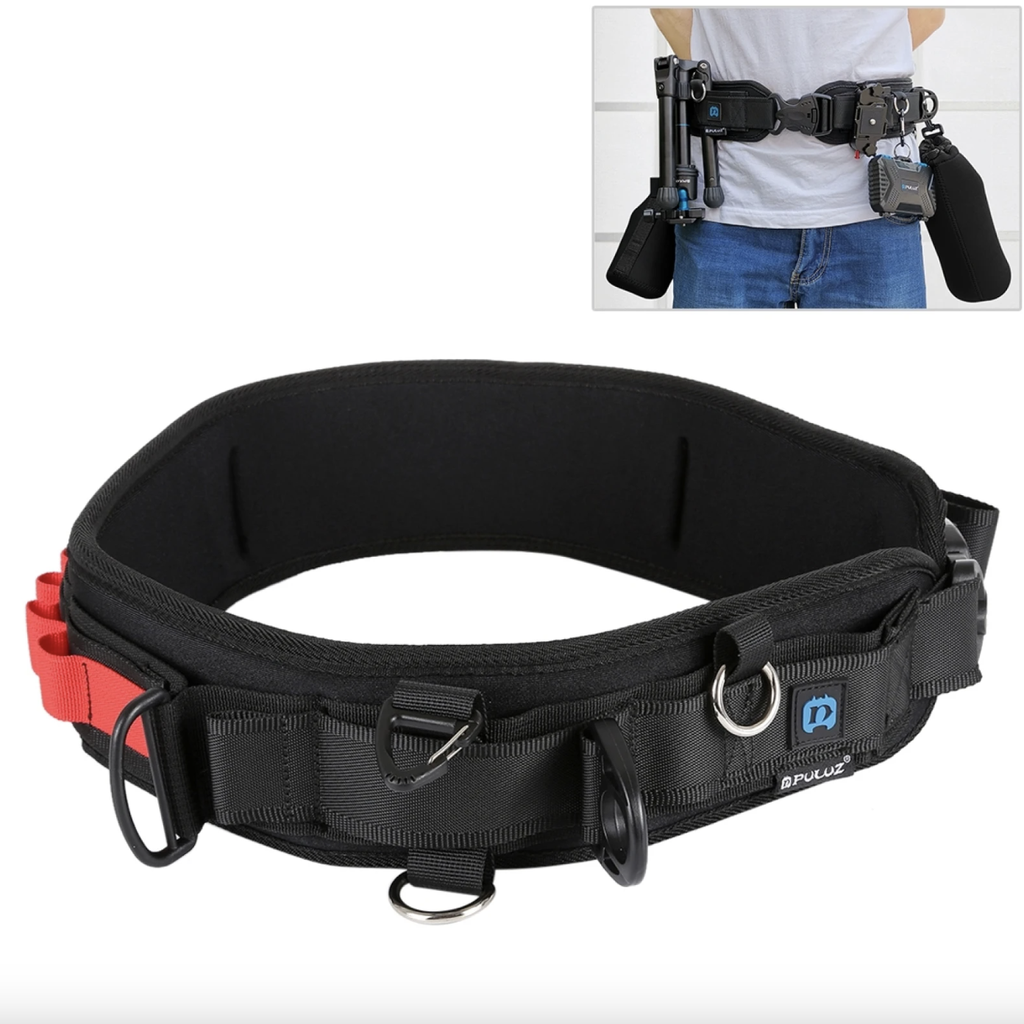 PULUZ Multi-functional Waistband Strap Belt with Hook for DSLR/SLR Cameras