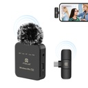 نظام ميكروفون لاسلكي PULUZ PU646B، يحتوي على جهاز استقبال واحد - بمنفذ Type-C.
