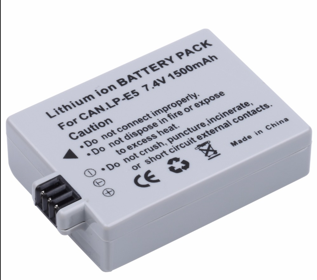 Replacement Battery for Canon LP-E5