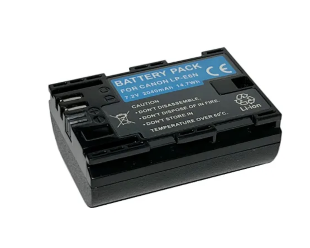 Replacement Rechargeable Battery for Canon LP-E6N
