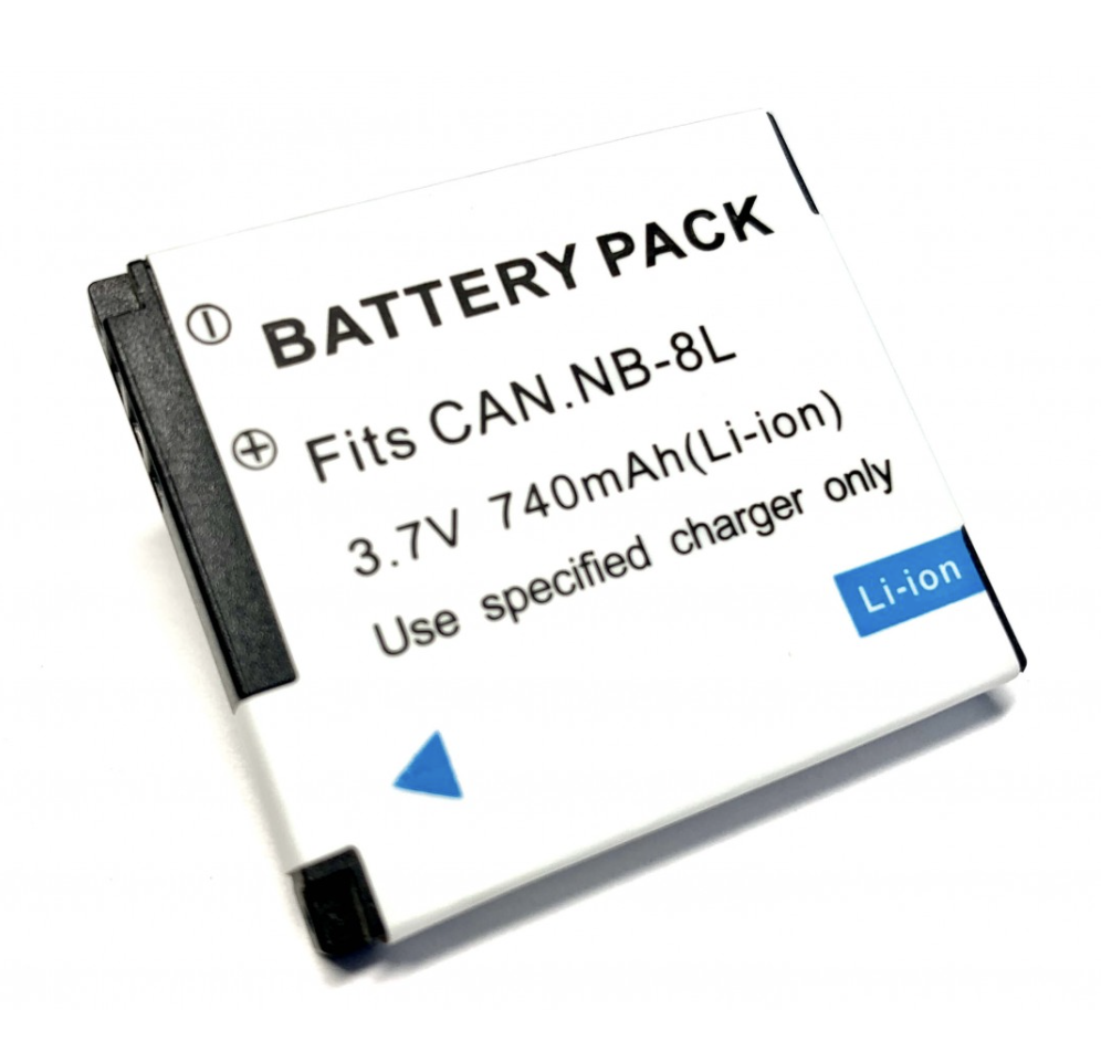 Replacement Rechargeable Battery for Canon NB-8L