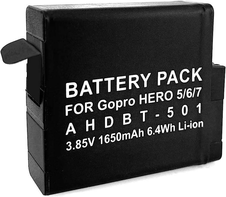 Replacement Rechargeable Battery for GoPro AHDBT-501