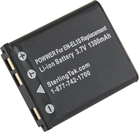 Replacement Rechargeable Battery for Nikon EN-EL10
