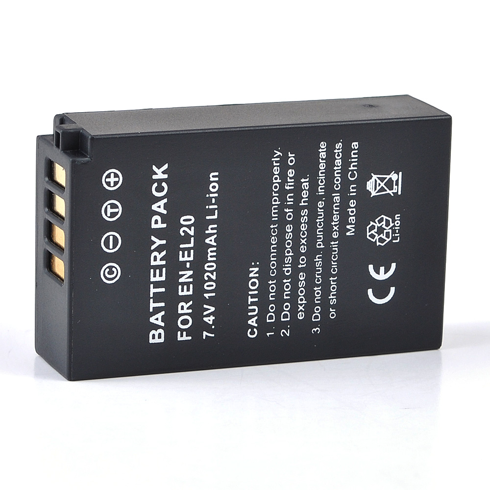 Replacement Rechargeable Battery for Nikon EN-EL20