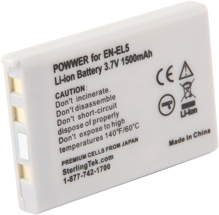 Replacement Rechargeable Battery for Nikon EN-EL5