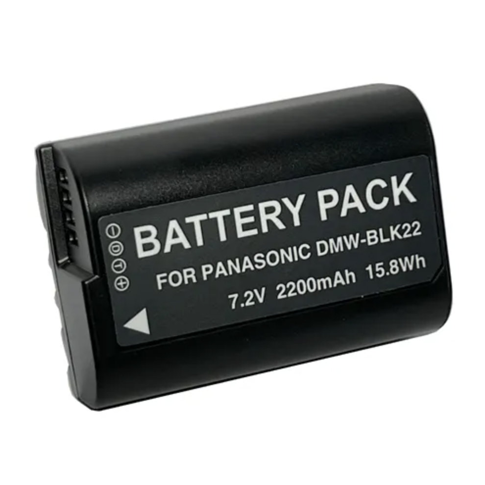 Replacement Battery for Panasonic DMW-BLK22 – Rechargeable Lithium-ion Camera Battery