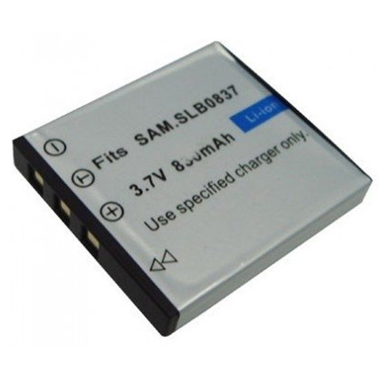 Replacement Battery for Samsung SLB-0837 – Rechargeable Lithium-ion Camera Battery