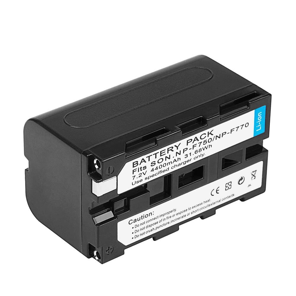 Replacement Battery for Sony NP-F750 / NP-F770 – Rechargeable Lithium-ion Camcorder Battery