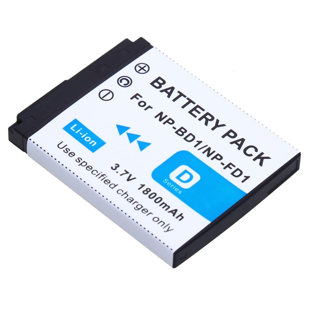 Replacement Battery for Sony NP-BD1 / NP-FD1 – Rechargeable Lithium-ion Camera Battery