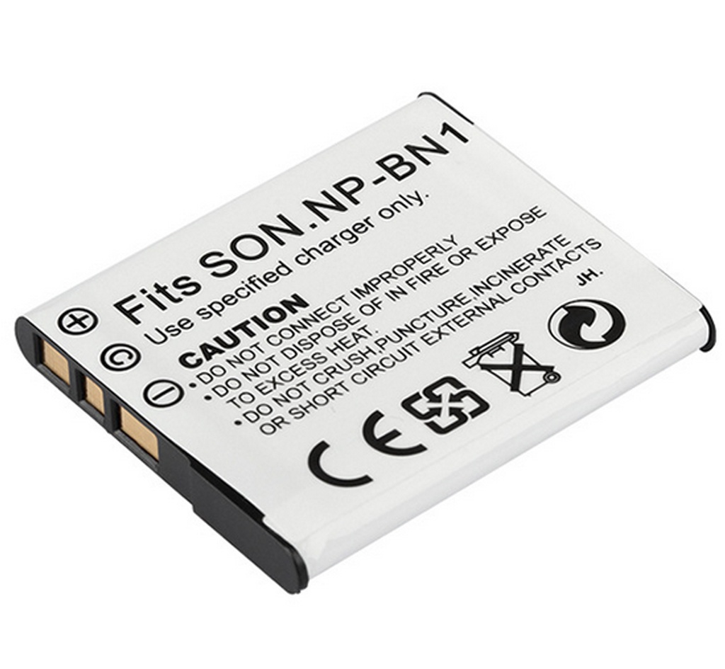 Replacement Battery for Sony NP-BN1 – Rechargeable Lithium-ion Camera Battery