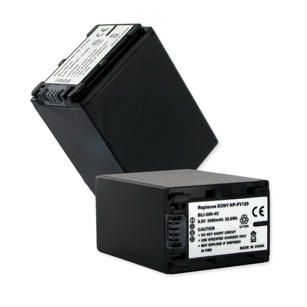Replacement Battery for Sony NP-FV120 – Rechargeable Lithium-ion Camcorder Battery