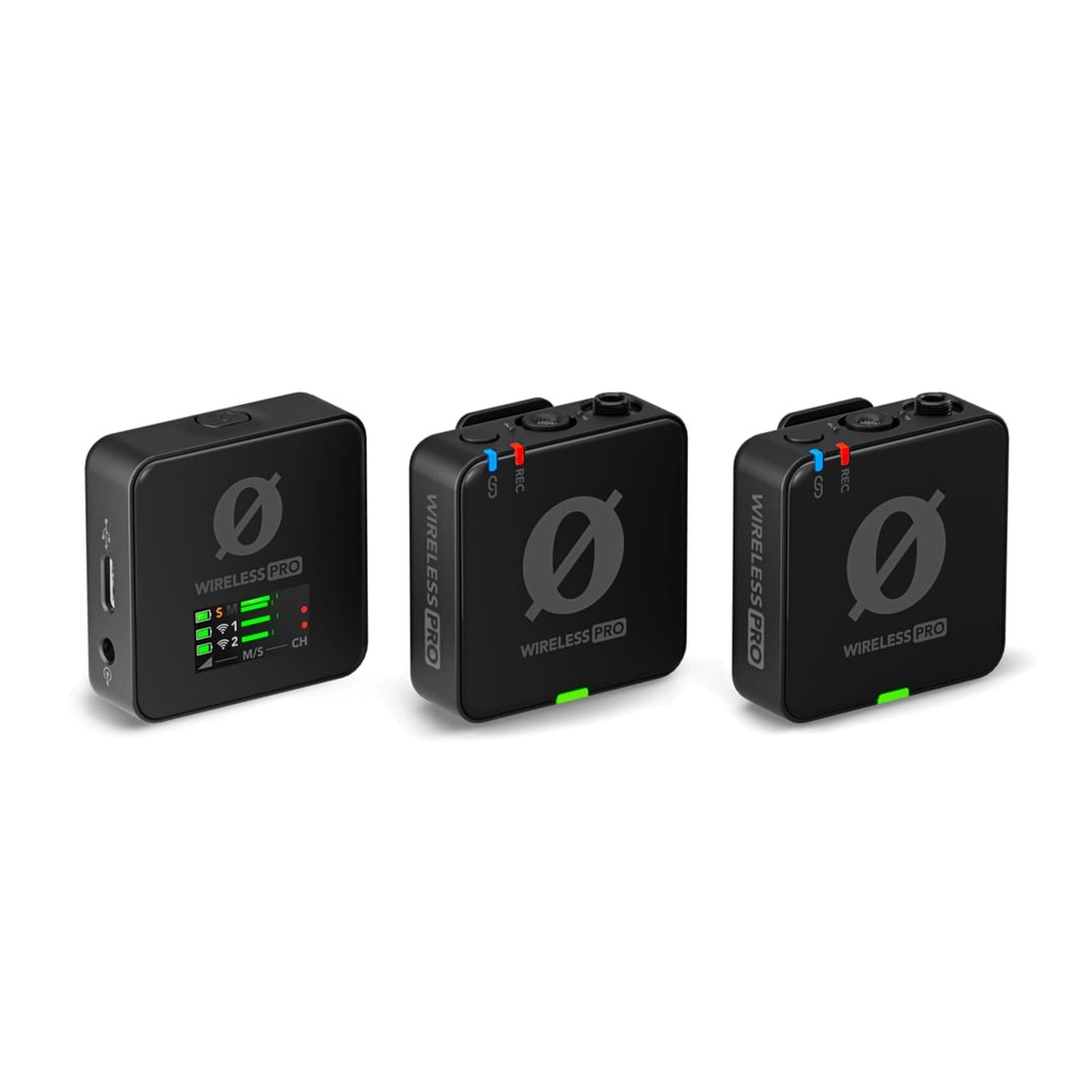 RODE Wireless PRO Compact Wireless Microphone System with 32-Bit Float Recording