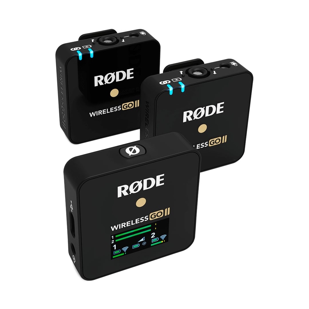 RODE Wireless GO II Dual-Channel Wireless Microphone System