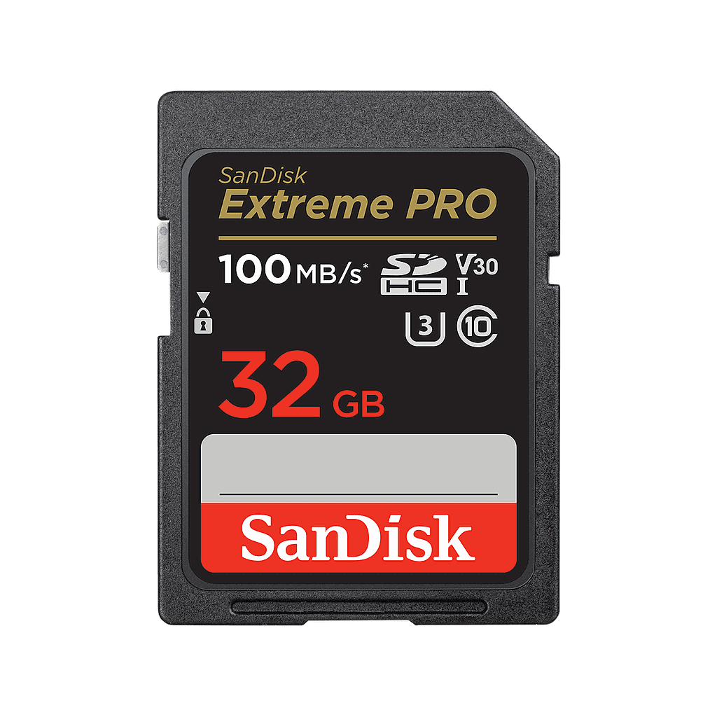 SanDisk Extreme PRO SDHC UHS-I Card 32GB (100 MB/s)