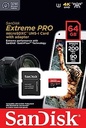 SanDisk Extreme PRO microSDXC UHS-I Card 64GB with Adapter (200 MB/s)