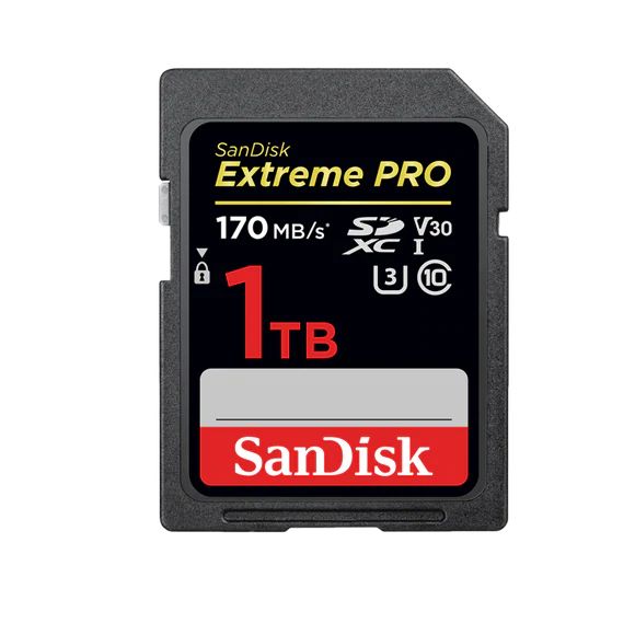 SanDisk Extreme PRO SDXC UHS-I Card 1TB (170 MB/s)