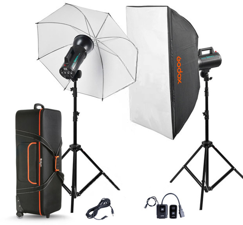 Godox GS400II-E Studio Flash Kit (2*head)