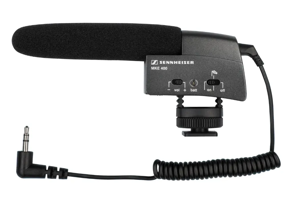 Sennheiser MKE 400 Camera-Mount Shotgun Microphone