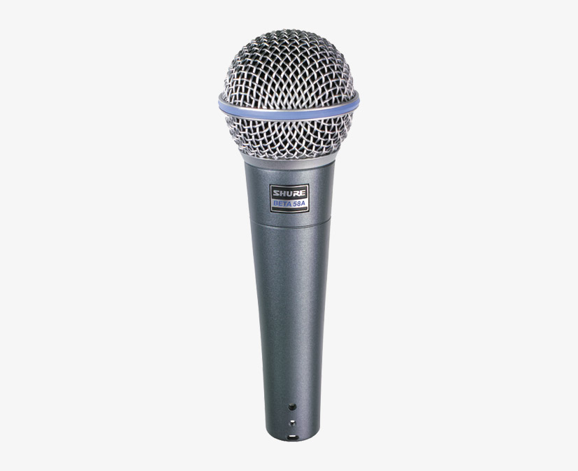 Shure BETA 58A Supercardioid Dynamic Vocal Microphone