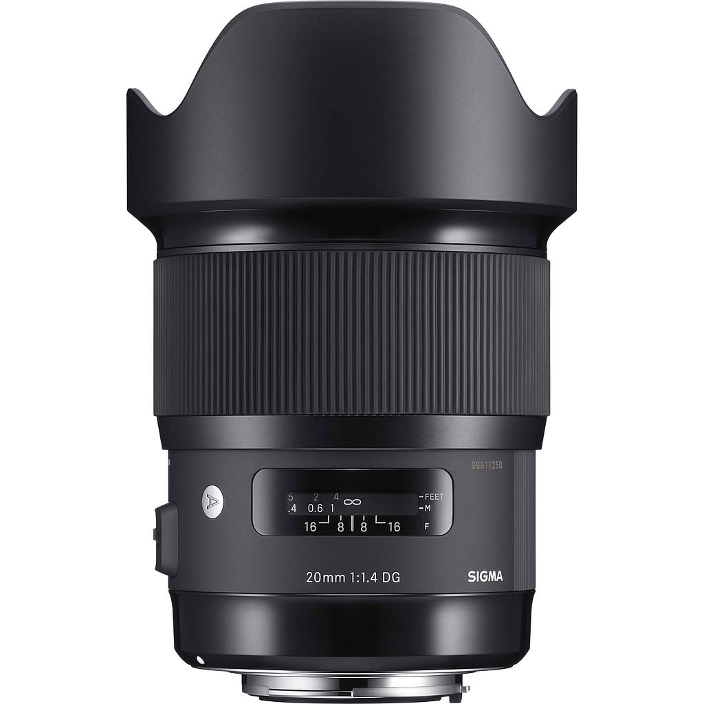 Sigma 20mm F1.4 DG HSM Art Lens for Canon EF