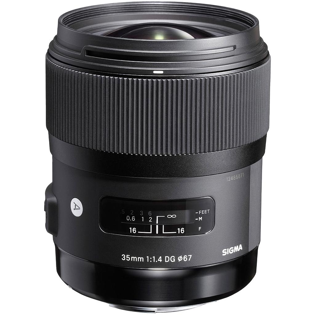 Sigma 35mm F1.4 DG HSM Art Lens for Nikon F
