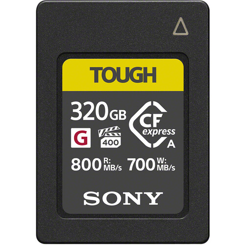 Sony CEA-G Series 320GB CFexpress Type A TOUGH Memory Card