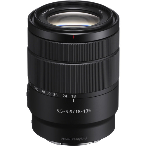 Sony E 18-135mm f/3.5-5.6 OSS Lens (SEL18135, APS-C E-Mount)