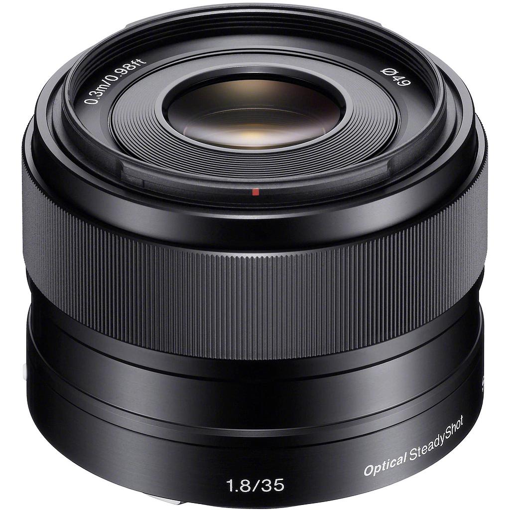 Sony E 35mm f/1.8 OSS Lens (SEL35F18, APS-C E-Mount)