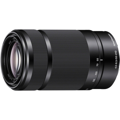 Sony E 55-210mm f/4.5-6.3 OSS Lens (SEL55210, APS-C E-Mount)