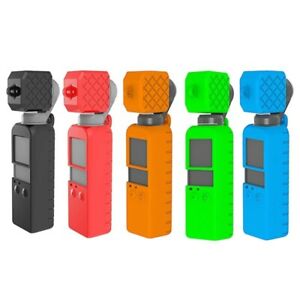 PULUZ 2 in 1 Diamond Texture Silicone Cover Case Set for DJI OSMO Pocket