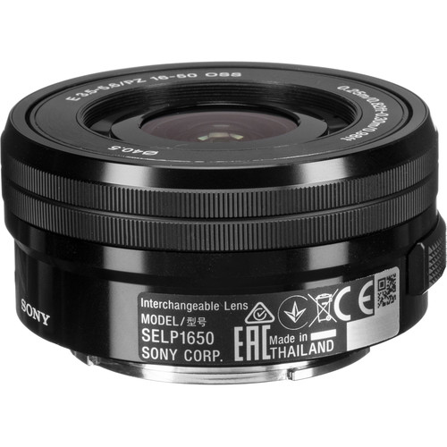 Sony E PZ 16-50mm f/3.5-5.6 OSS Power Zoom Lens (SELP1650, APS-C E-Mount)