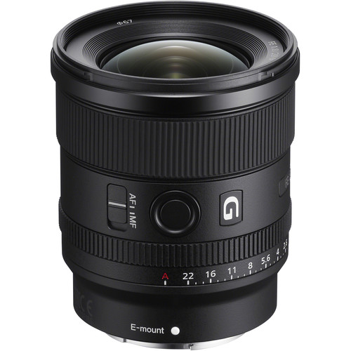 Sony FE 20mm f/1.8 G Lens (SEL20F18G, Full-Frame E-Mount)