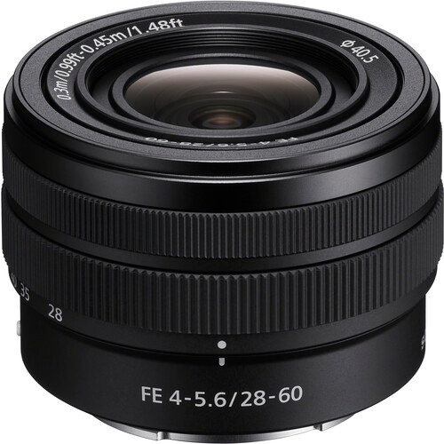 Sony FE 28-60mm f/4-5.6 Lens (SEL2860, Full-Frame E-Mount)