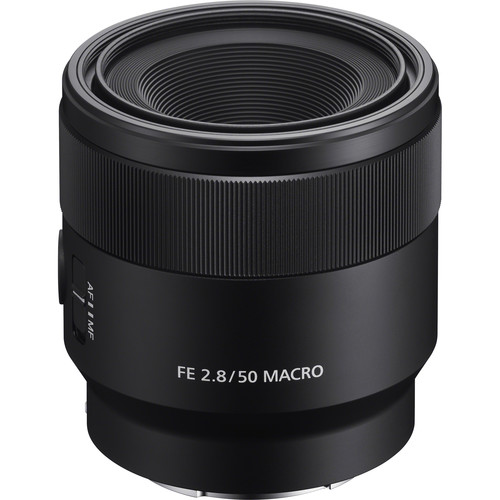 Sony FE 50mm f/2.8 Macro Lens (SEL50M28, Full-Frame E-Mount)