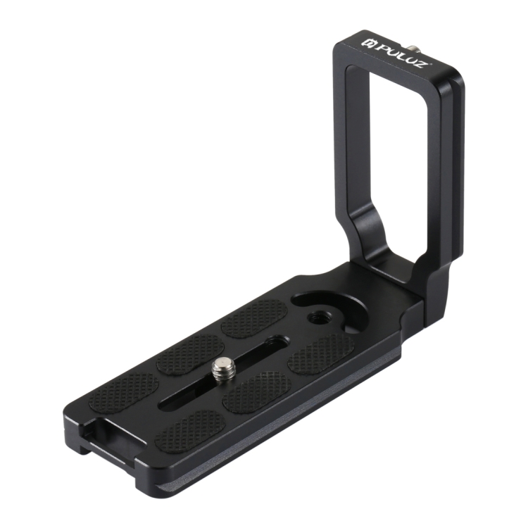 Puluz PU3506 1/4 inch Vertical Shoot Quick Release L Plate Bracket Base Holder