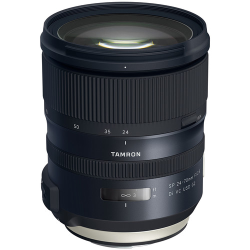 Tamron SP 24-70mm f/2.8 Di VC USD G2 Lens for Canon EF (Model A032)