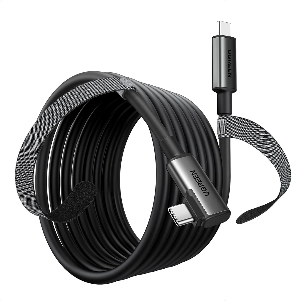 UGREEN 90629 - UGREEN Right Angle USB-C to USB-C Cable 5m (Meta Quest)