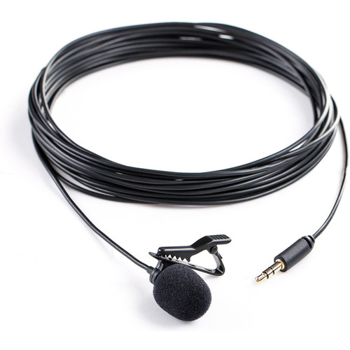 Saramonic SR-XLM1 Omnidirectional Broadcast-Quality Lavalier Microphone with 3.5mm TRS Connector