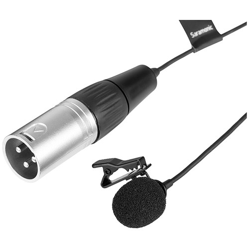 Saramonic XLavMic-O XLR Phantom Powered Lavalier Microphone