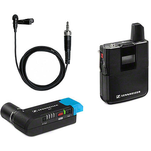 Sennheiser AVX Camera-Mountable Lavalier Digital Wireless Set (ME2-II Lavalier) me2
