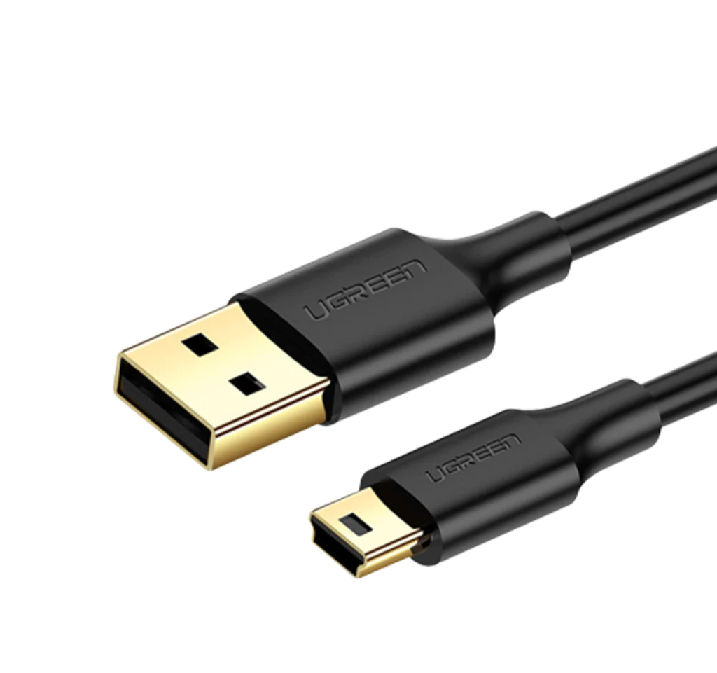 UGREEN US132 USB 2.0 A to Mini-B 5-Pin Cable 0.5m (10354)