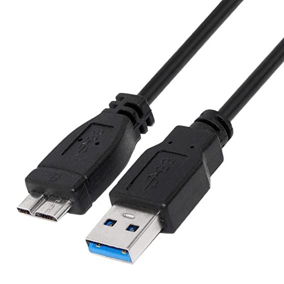 USB 3.0 A to Micro-B Cable for External Hard Drive