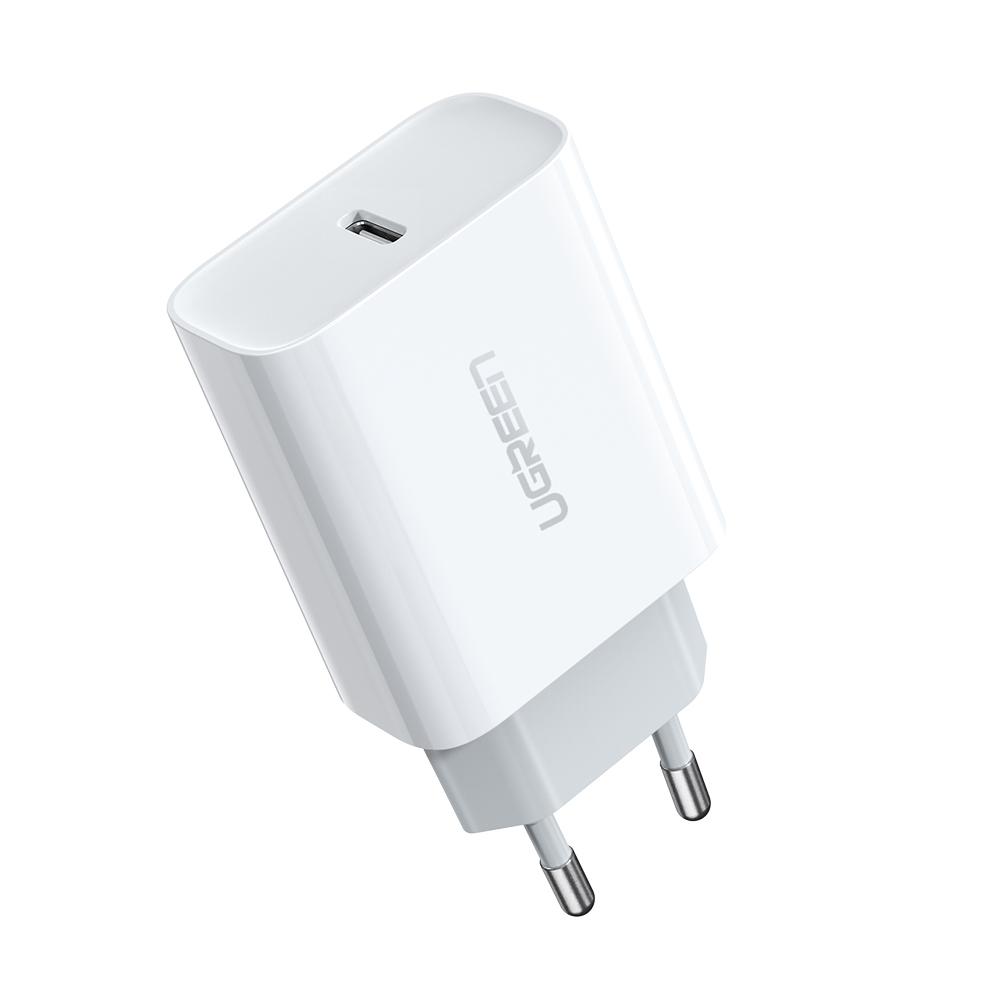 USB-C 20W Charger for iphone / Quick Charge /  White Color / UGREEN 60450
