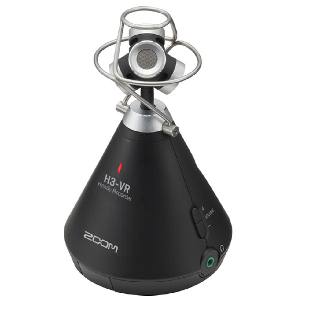 Zoom  Recorder  H3-VR with Built-In Ambisonics Mic Array