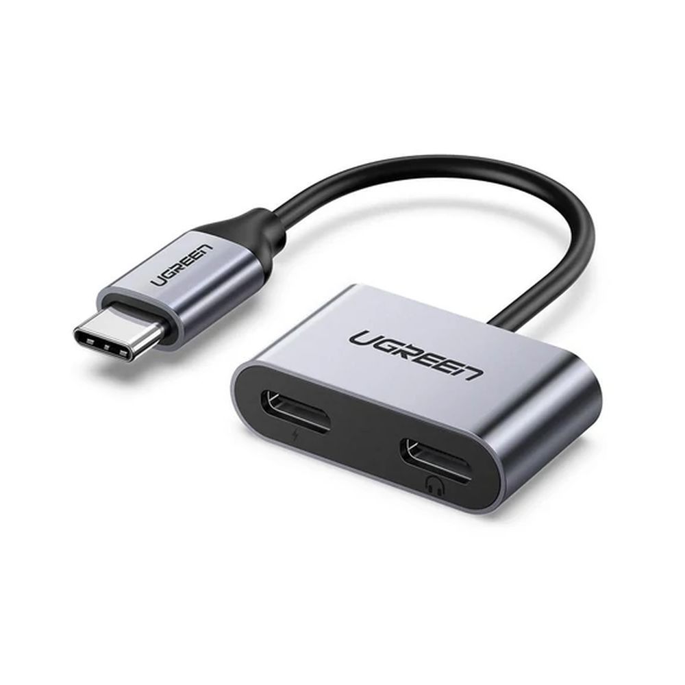 UGREEN USB-C 2-in-1 Headphone & Charge Converter (60165) adapter