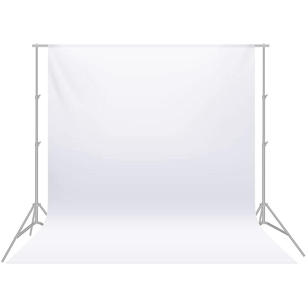 Neewer 10 x 12FT / 3 x 3.6M PRO Photo Studio Fabric Collapsible Backdrop (Background ONLY) – White(10083669)