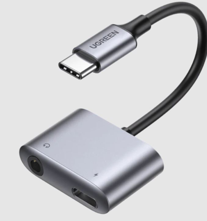 UGREEN USB-C 2-in-1 Audio & Charging Adapter (60164)