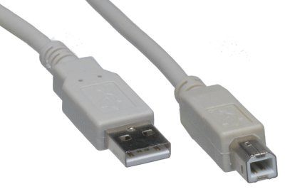 USB 2.0 A-Male to B-Male Printer Cable 1.5m