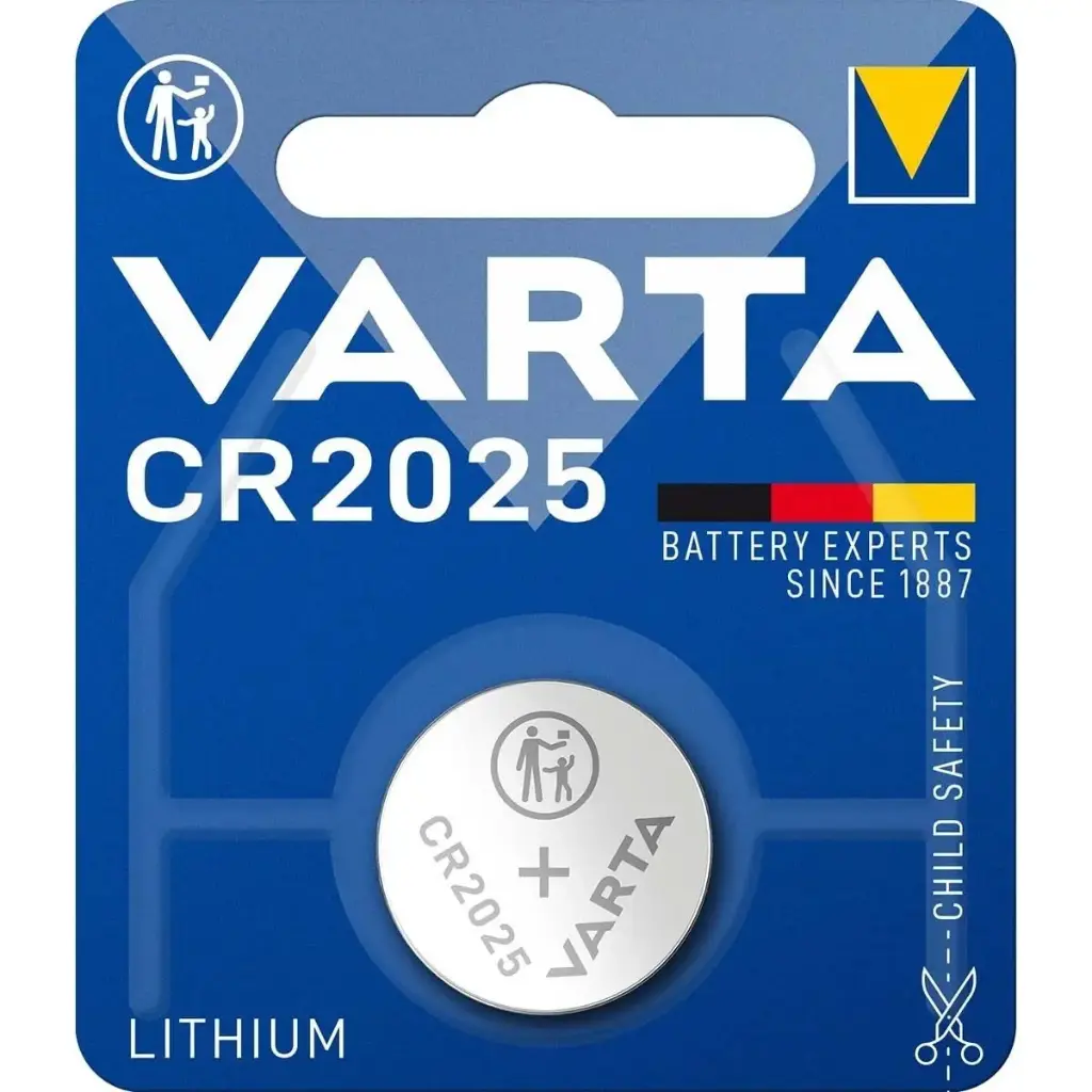 Varta CR2025 3V Lithium Coin Battery