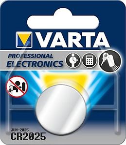 Varta CR2025 3V Lithium Coin Battery